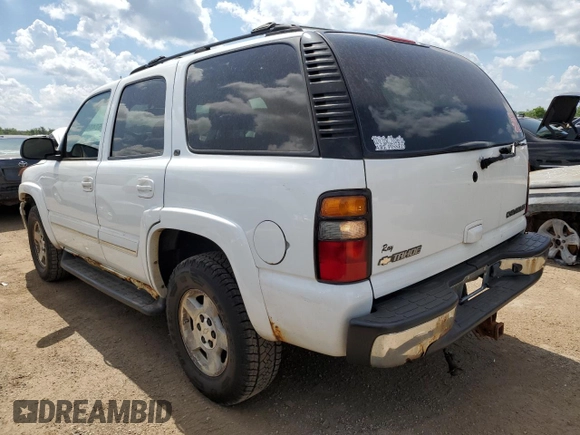 2005 Chevrolet Tahoe LS with VIN 1GNEK13T05J217813, listed as a Copart auction lot 62404455 with 187,282 mi miles and Clean title. Bid and sale history available at DreamBid. Image 2.