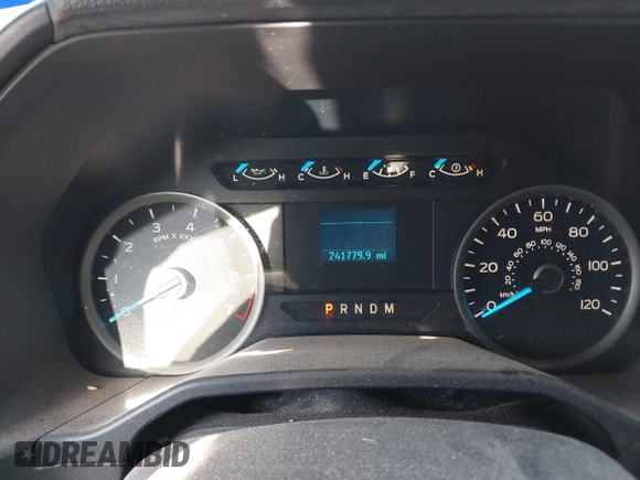 2017 Ford F-150 XL with VIN 1FTEW1EG7HFA12221, listed as a IAAI auction lot 41619127 with 241,779 mi miles. Bid and sale history available at carsss.com. Image 7.