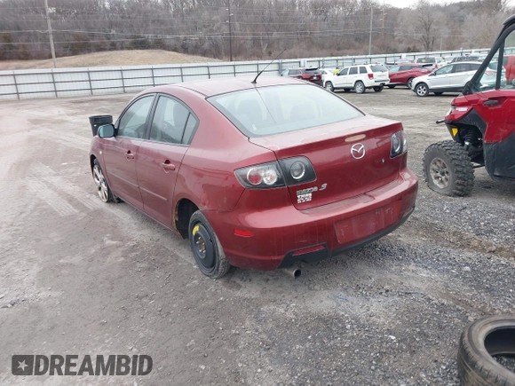 2008 Mazda Mazda3 i Touring Value with VIN JM1BK32F381178531, listed as a IAAI auction lot 41495560 with 169,975 mi miles. Bid and sale history available at carsss.com. Image 3.