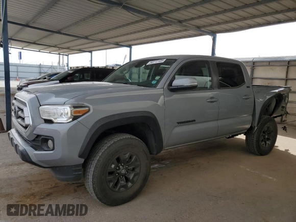 2021 Toyota Tacoma 4WD SR with VIN 5TFCZ5AN8MX282850, listed as a Copart auction lot 50272105 with 31,875 mi miles and Salvage Title. Bid and sale history available at carsss.com. Image 1.