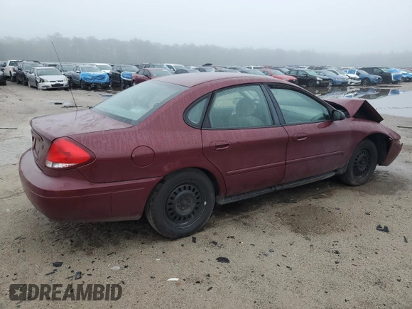 2006 Ford Taurus SE with VIN 1FAFP53U86A247325, listed as a Copart auction lot 58414025 with Not provided miles and Salvage title. Bid and sale history available at DreamBid. Image 3.