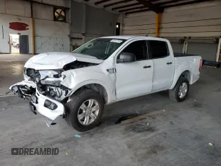 2022 Ford Ranger XL with VIN 1FTER4EHXNLD46693, listed as a Copart auction lot 58147745 with 55,681 mi miles and Salvage title. Bid and sale history available at DreamBid. Image 1.