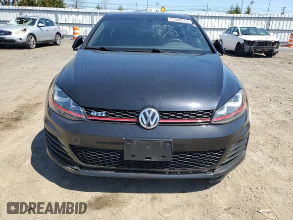 2015 Volkswagen Golf GTI SE with VIN 3VW5T7AU4FM019368, listed as a Copart auction lot 53050725 with 102,297 mi miles and Salvage Title. Bid and sale history available at carsss.com. Image 5.