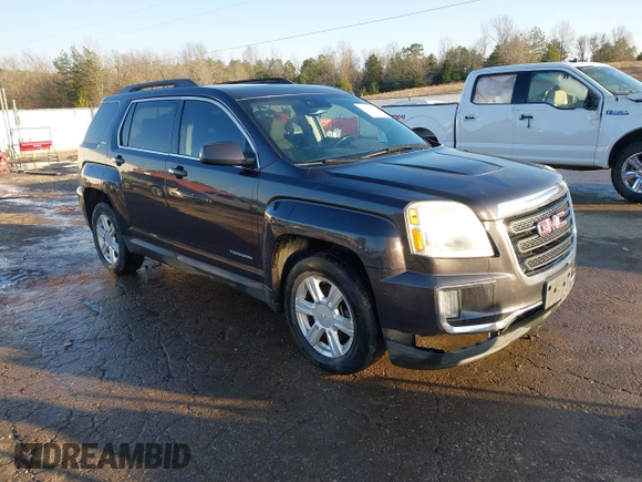 2016 GMC Terrain SLE with VIN 2GKFLTE36G6227771, listed as a IAAI auction lot 41429462 with 147,045 mi miles. Bid and sale history available at carsss.com. Image 1.