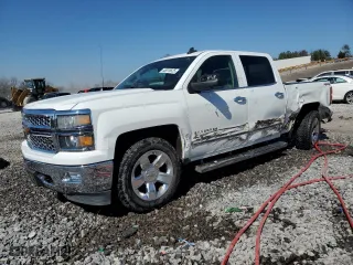 2015 Chevrolet Silverado 1500 LTZ with VIN 3GCUKSEC3FG328964, listed as a Copart auction lot 48876625 with 132,598 mi miles and Salvage Title. Bid and sale history available at carsss.com. Image 1.