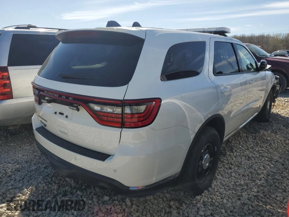 2023 Dodge Durango Pursuit z VIN 1C4RDJFG3PC692480, wystawiony jako Copart lot #48783345 z przebiegiem 16 260 mil mil oraz Szkoda całkowita • Salvage title. Historia ofert i sprzedaży dostępna na DreamBid. Obrazek 3.