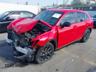 2024 Honda HR-V Sport with VIN 3CZRZ1H5XRM756913, listed as a IAAI auction lot 41601779 with 1 mi miles. Bid and sale history available at carsss.com. Image 2.