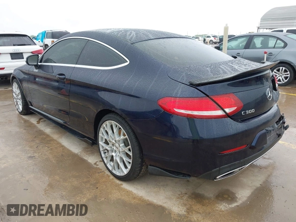 2017 Mercedes-Benz C 300 with VIN WDDWJ4JB2HF515353, listed as a IAAI auction lot 41884252 with 123,661 mi miles and . Bid and sale history available at DreamBid. Image 3.