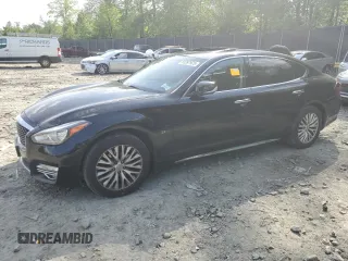 2015 Infiniti Q70 with VIN JN1BY1PR3FM830603, listed as a Copart auction lot 55397975 with Not provided miles and Non repairable. Bid and sale history available at DreamBid. Image 1.