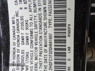 2016 Honda Civic EX-T z VIN 2HGFC1F32GH641697, wystawiony jako Copart lot #57864835 z przebiegiem 58 548 mil mil oraz Czysty tytuł • Clean title. Historia ofert i sprzedaży dostępna na DreamBid. Obrazek 12.