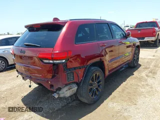 2019 Jeep Grand Cherokee Altitude with VIN 1C4RJFAG1KC619257, listed as a IAAI auction lot 42352249 with 72,562 mi miles and . Bid and sale history available at DreamBid. Image 4.
