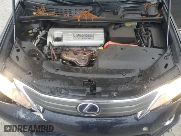 2010 Lexus HS 250h with VIN JTHBB1BA5A2037077, listed as a Copart auction lot 80104224 with 122,760 mi miles and Salvage Title. Bid and sale history available at DreamBid. Image 11.