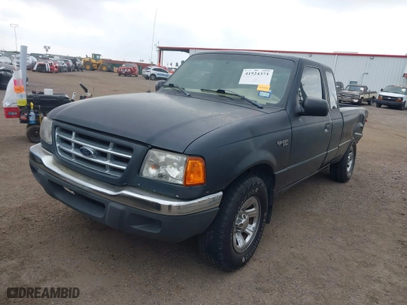 2002 Ford Ranger XL with VIN 1FTYR14U02PA36292, listed as a IAAI auction lot 41524373 with 224,254 mi miles. Bid and sale history available at carsss.com. Image 18.