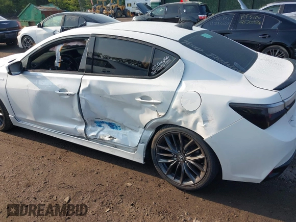 2022 Acura ILX Premium with VIN 19UDE2F81NA008980, listed as a IAAI auction lot 42467327 with 59,022 mi miles and . Bid and sale history available at DreamBid. Image 6.