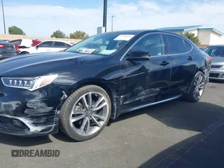 2019 Acura TLX w/Advance Pkg with VIN 19UUB3F85KA005610, listed as a IAAI auction lot 41700878 with 66,254 mi miles. Bid and sale history available at carsss.com. Image 6.