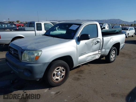 2007 Toyota Tacoma with VIN 5TENX22N47Z331518, listed as a IAAI auction lot 41464417 with 223,482 mi miles. Bid and sale history available at carsss.com. Image 2.