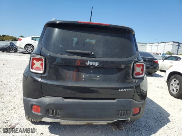 2015 Jeep Renegade Limited with VIN ZACCJADT1FPB35527, listed as a Copart auction lot 49886425 with 84,561 mi miles and Clean Title. Bid and sale history available at carsss.com. Image 6.