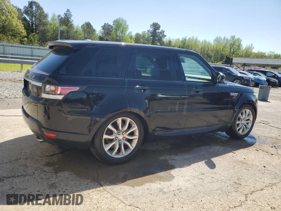 2015 Land Rover Range Rover Sport HSE with VIN SALWR2VFXFA614526, listed as a Copart auction lot 52218995 with 148,306 mi miles and Clean title. Bid and sale history available at DreamBid. Image 3.