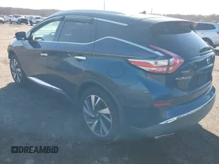 2016 Nissan Murano S with VIN 5N1AZ2MH0GN116586, listed as a IAAI auction lot 41751099 with 59,364 mi miles. Bid and sale history available at carsss.com. Image 3.