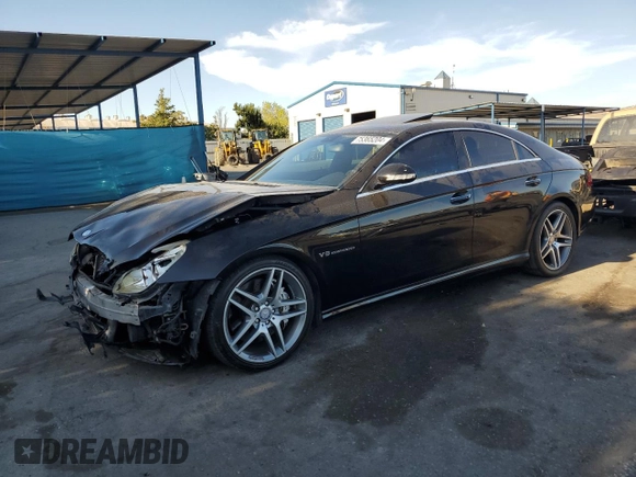 2006 Mercedes-Benz CLS-Class AMG with VIN WDDDJ76X96A075929, listed as a Copart auction lot 75365204 with 150,390 mi miles and Salvage Title. Bid and sale history available at carsss.com. Image 1.