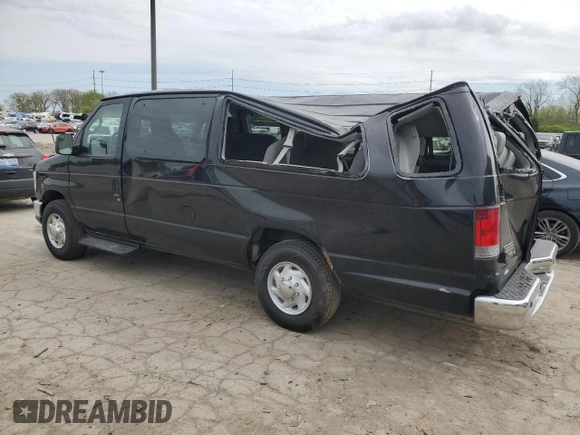 2012 Ford Econoline Passenger XL with VIN 1FBSS3BL3CDA97191, listed as a Copart auction lot 55284565 with 282,195 mi miles and Salvage title. Bid and sale history available at DreamBid. Image 2.