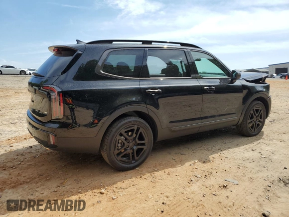 2025 Kia Telluride EX X-Line z VIN 5XYP3DGC8SG632397, wystawiony jako Copart lot #57338685 z przebiegiem 501 mil mil oraz Szkoda całkowita • Salvage title. Historia ofert i sprzedaży dostępna na DreamBid. Obrazek 3.