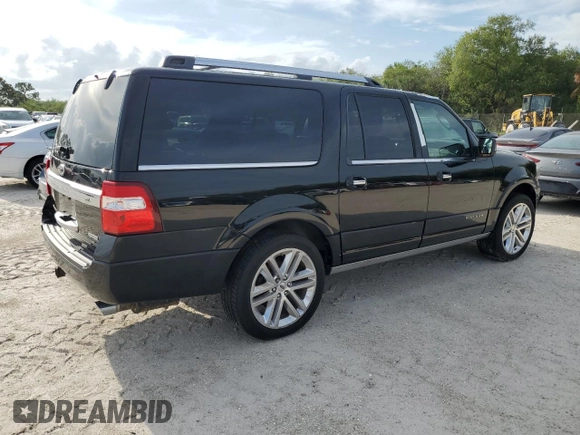 2016 Ford Expedition Max Platinum с VIN 1FMJK1MT6GEF35805, выставлен на аукционе Copart как лот 75954314 с пробегом Не указан миль и Списание • Salvage title. История ставок и продаж доступна на DreamBid. Изображение 3.