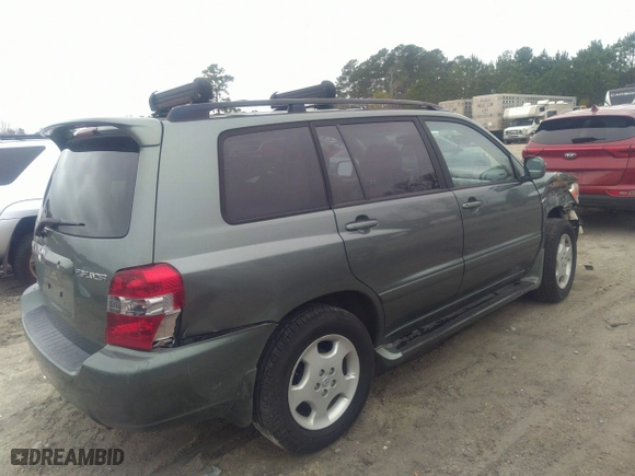 2006 Toyota Highlander w/3rd Row with VIN JTEEP21A960146311, listed as a IAAI auction lot 41531723 with 145,195 mi miles. Bid and sale history available at carsss.com. Image 4.