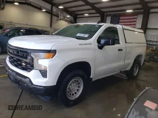 2023 Chevrolet Silverado 1500 Work Truck with VIN 3GCNAAEK0PG363245, listed as a Copart auction lot 53998755 with Not Provided miles and Clean Title. Bid and sale history available at carsss.com. Image 1.
