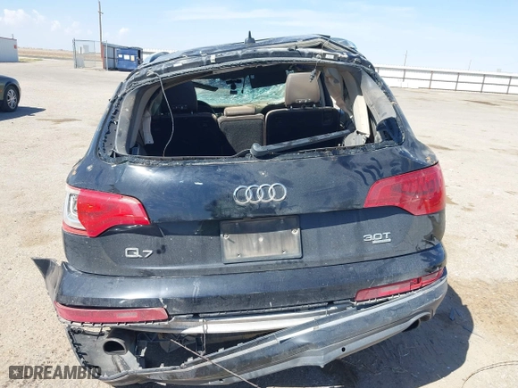 2015 Audi Q7 3.0T Premium Plus with VIN WA1LGAFE0FD023758, listed as a IAAI auction lot 41906750 with 1 mi miles. Bid and sale history available at carsss.com. Image 17.
