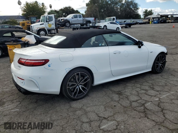 2020 Mercedes-Benz E 53 AMG with VIN WDD1K6BB4LF124800, listed as a Copart auction lot 77413553 with 9,751 mi miles and . Bid and sale history available at DreamBid. Image 3.