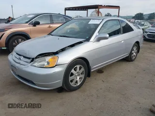 2003 Honda Civic EX with VIN 1HGEM21993L000909, listed as a IAAI auction lot 41663246 with 279,941 mi miles. Bid and sale history available at carsss.com. Image 2.