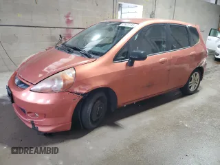 2008 Honda Fit Sport with VIN JHMGD38638S059099, listed as a Copart auction lot 53523745 with 199,949 mi miles and Salvage Title. Bid and sale history available at carsss.com. Image 1.