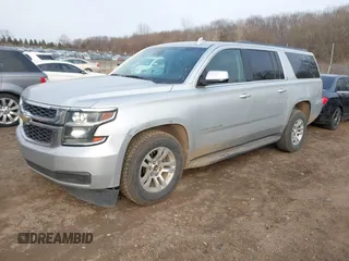 2017 Chevrolet Suburban LT with VIN 1GNSKHKC2HR240545, listed as a IAAI auction lot 41571093 with 33,933 mi miles. Bid and sale history available at carsss.com. Image 2.