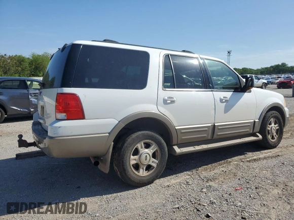 2003 Ford Expedition Eddie Bauer с VIN 1FMPU17L33LC58553, выставлен на аукционе Copart как лот 54033035 с пробегом 280 930 миль миль и Списание • Salvage title. История ставок и продаж доступна на DreamBid. Изображение 3.