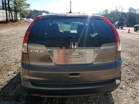 2012 Honda CR-V EX-L with VIN 5J6RM3H74CL003978, listed as a Copart auction lot 49239565 with 36,316 mi miles and Salvage Title. Bid and sale history available at carsss.com. Image 6.