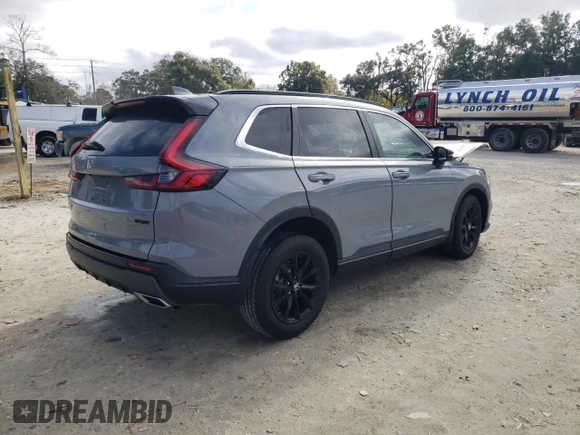 2025 Honda CR-V Sport-L with VIN 7FARS6H83SE015664, listed as a Copart auction lot 85119904 with 12,329 mi miles and Non Repairable. Bid and sale history available at DreamBid. Image 3.