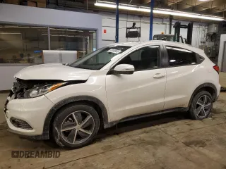 2022 Honda HR-V EX with VIN 3CZRU6H57NM763596, listed as a Copart auction lot 45880985 with 36,892 mi miles and Salvage Title. Bid and sale history available at carsss.com. Image 1.