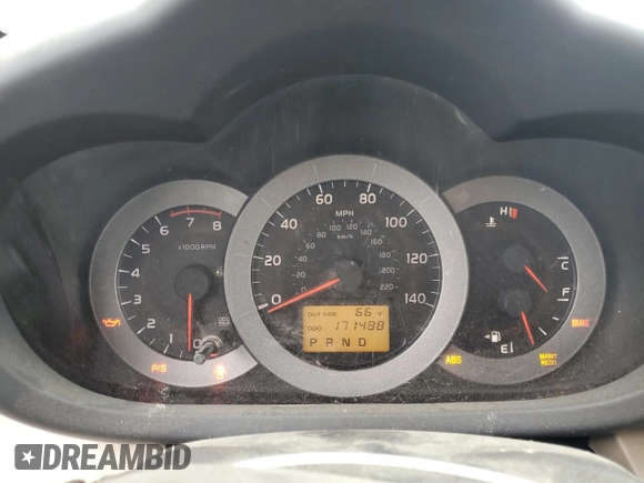 2006 Toyota RAV4 Limited with VIN JTMZD34V965025378, listed as a Copart auction lot 53997585 with 171,488 mi miles and Salvage title. Bid and sale history available at DreamBid. Image 9.