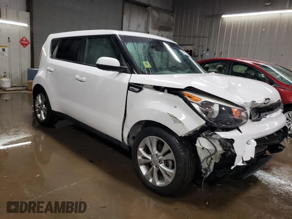 2016 Kia Soul + with VIN KNDJP3A58G7240555, listed as a Copart auction lot 44242785 with 46,678 mi miles and Salvage Title. Bid and sale history available at carsss.com. Image 4.