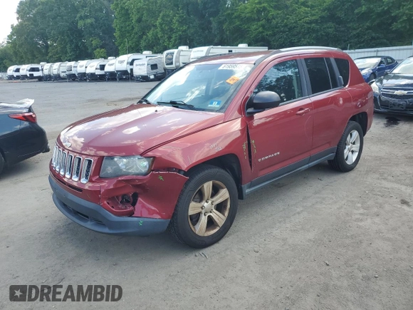 2016 Jeep Compass Sport с VIN 1C4NJCBA8GD609382, выставлен на аукционе Copart как лот 61959575 с пробегом 120 123 миль миль и Списание • Salvage title. История ставок и продаж доступна на DreamBid. Изображение 1.