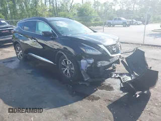 2020 Nissan Murano SV z VIN 5N1AZ2BJ7LN101552, wystawiony jako IAAI lot #42129180 z przebiegiem 102 782 mil mil oraz . Historia ofert i sprzedaży dostępna na DreamBid. Obrazek 1.