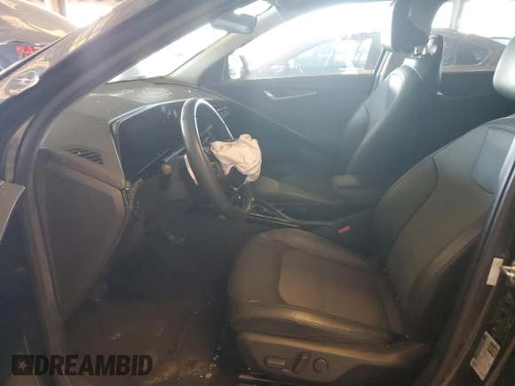 2023 Kia Niro Wind with VIN KNDCR3L17P5029789, listed as a Copart auction lot 49267625 with 56,079 mi miles and Salvage Title. Bid and sale history available at carsss.com. Image 7.