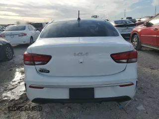 2023 Kia Rio S with VIN 3KPA24AD8PE606316, listed as a Copart auction lot 47291025 with 13,683 mi miles and Salvage Title. Bid and sale history available at carsss.com. Image 6.