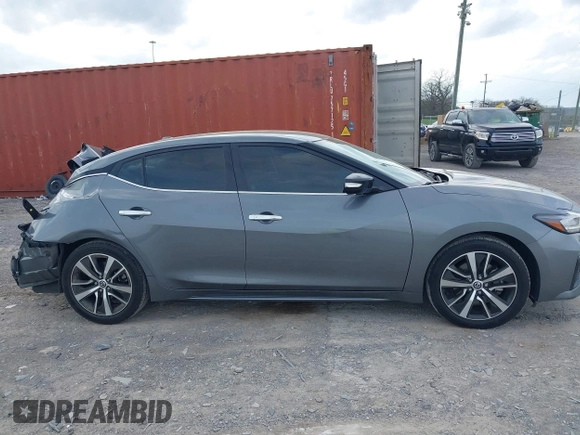 2020 Nissan Maxima SV with VIN 1N4AA6CV8LC381729, listed as a IAAI auction lot 41922243 with 78,766 mi miles. Bid and sale history available at carsss.com. Image 13.