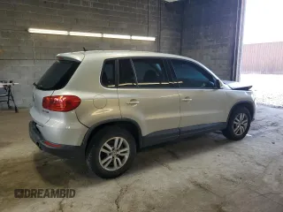 2013 Volkswagen Tiguan S with VIN WVGAV3AX9DW626065, listed as a Copart auction lot 58014145 with 128,858 mi miles and Salvage title. Bid and sale history available at DreamBid. Image 3.