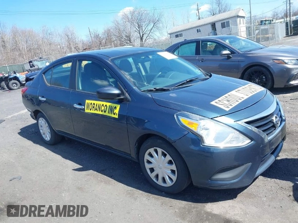 2016 Nissan Versa S Plus with VIN 3N1CN7AP0GL809324, listed as a IAAI auction lot 41882293 with 160,167 mi miles. Bid and sale history available at carsss.com. Image 1.
