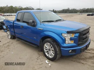 2016 Ford F-150 XL with VIN 1FTEX1CP0GKF41032, listed as a Copart auction lot 42196095 with 140,461 mi miles and Salvage Title. Bid and sale history available at carsss.com. Image 4.
