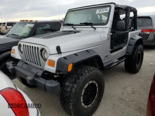 2006 Jeep Wrangler SE with VIN 1J4FA291X6P749039, listed as a Copart auction lot 75879744 with 0 mi miles and Non Repairable. Bid and sale history available at carsss.com. Image 1.