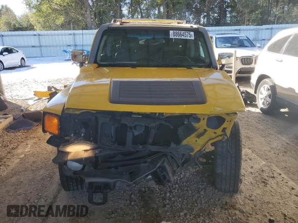 2006 Hummer H3 with VIN 5GTDN136568163593, listed as a Copart auction lot 88664575 with 128,171 mi miles and Salvage Title. Bid and sale history available at DreamBid. Image 5.
